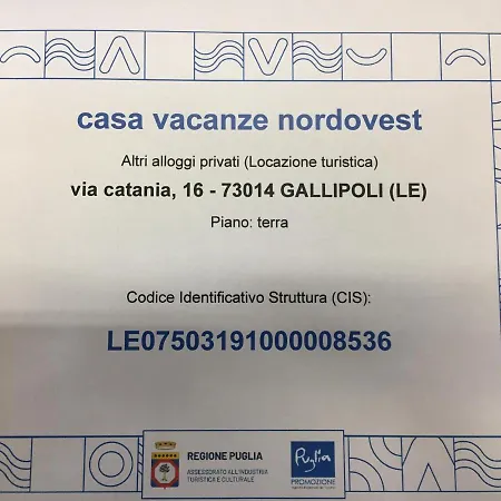 Nord-ovest * Gallipoli