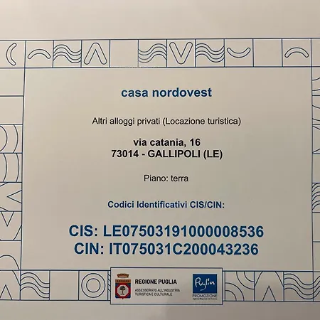 Nord-ovest Appartement *